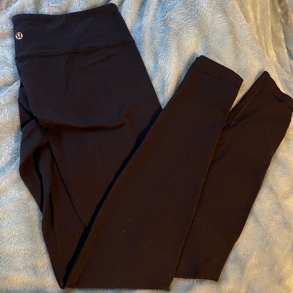Lululemon, full length wunder unders.